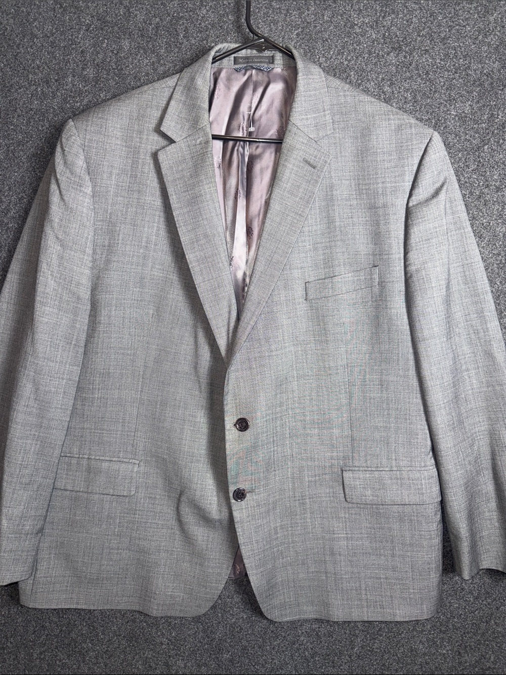 Lauren Ralph Lauren Dark Gray Two-Button Sport Coat